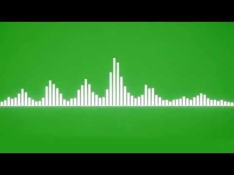 Audio Spectrum Green Screen FREE 4 VARIATIONS 