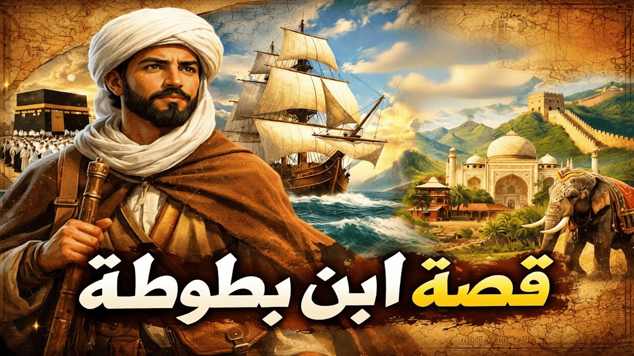 من طنجة إلى الصين: القصة الكاملة لأعظم رحّالة في التاريخ!”