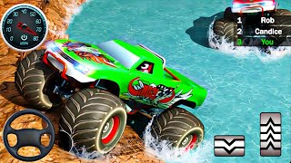 Monster Truck Water Surfing Game 2023-Monster Truck Racing Simulator Android Gameplay screenshot 5