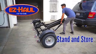 EZ-Haul Car Tow Dolly — Stand Up RV Trailer