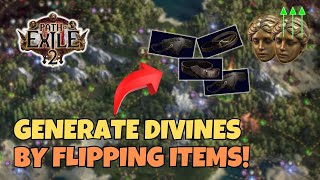 How to make DIVINE ORBS by flipping items! | Path of Exile 2