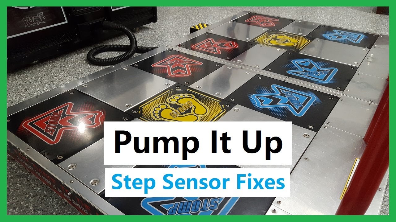 Pump It Up Step Sensor Fixes