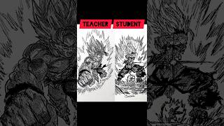 Speed drawing StickMan Teacher vs Student #shorts #anime #drawing #art #fyp