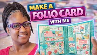 DIY Folio Card Tutorial | Beginner Friendly Paper Crafting