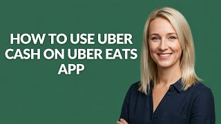 HOW TO USE UBER CASH ON UBER EATS APP - Julia'sTutorials
