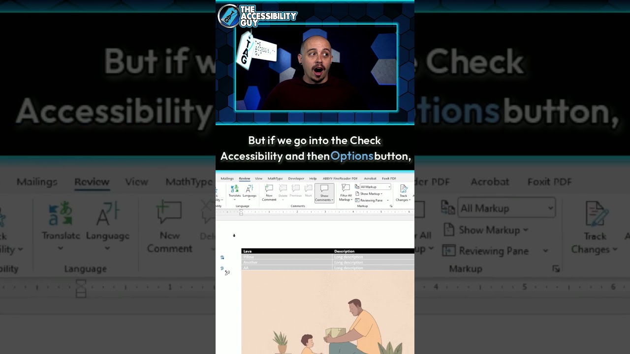 Turn On Word’s Inline Accessibility Assistant