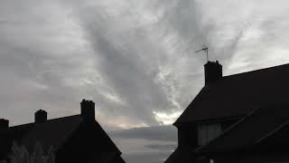 Bempton East Yorkshire Evening Sky 16th November 2024