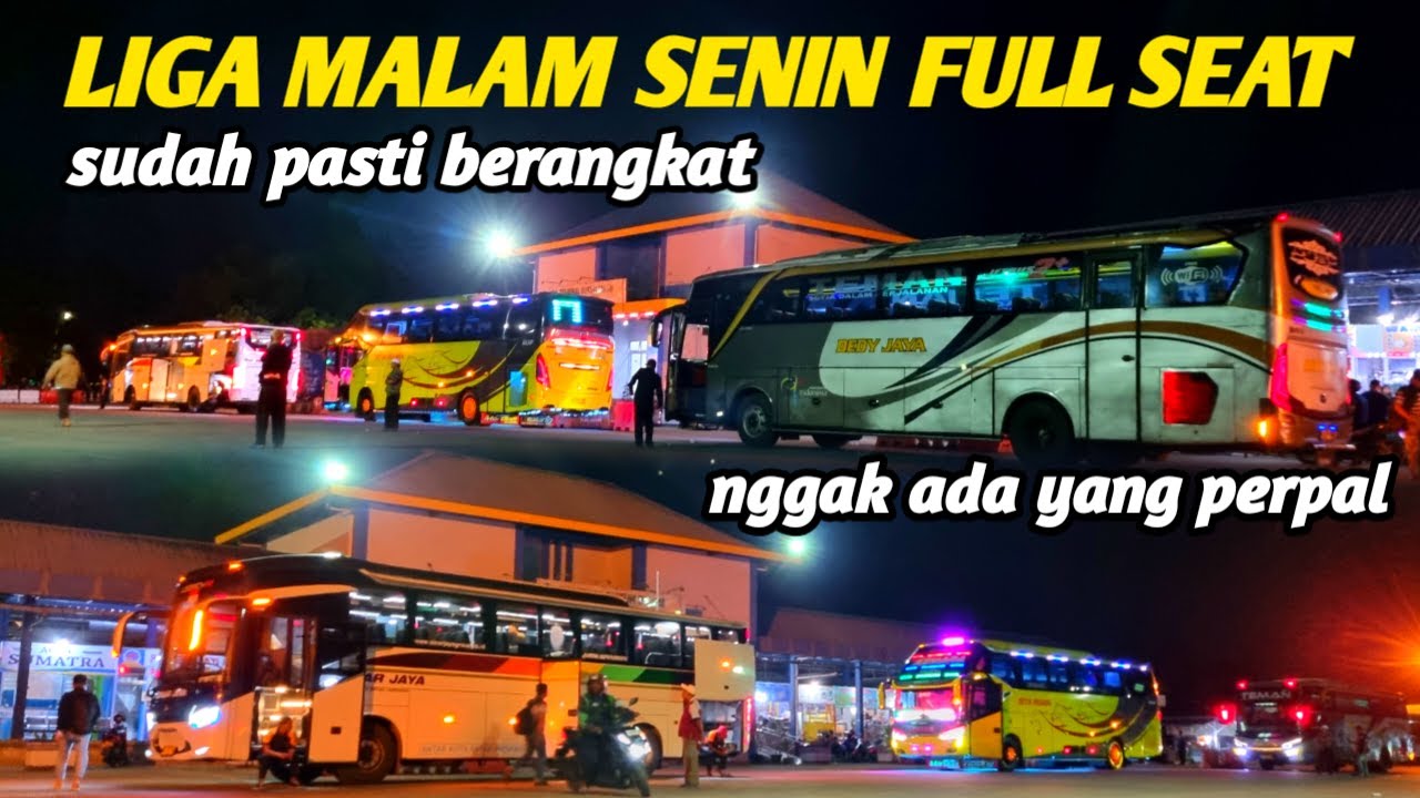 LIGA MALAM SENIN PENUMPANG FULL SEAT, Terminal Slawi