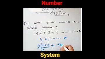 number system trick!! sum of natural number!! natural number #short#shorts#youtubeshorts#youtube