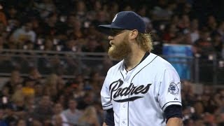 SF@SD: Cashner tosses six innings of two-run ball