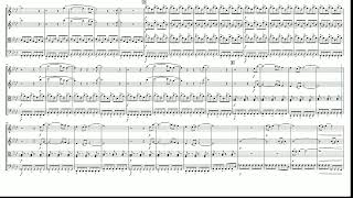 Coldplay Clocks Instrumental string quartet sheet music
