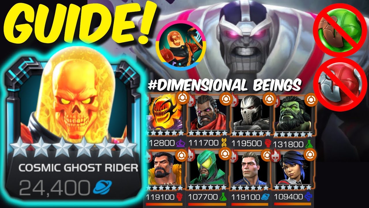 Cgr Marvel Introduction HOW TO CGR EOP ACCEPTANCE! DIMENSIONAL BEINGS! Slayer of Gods Strategy ...