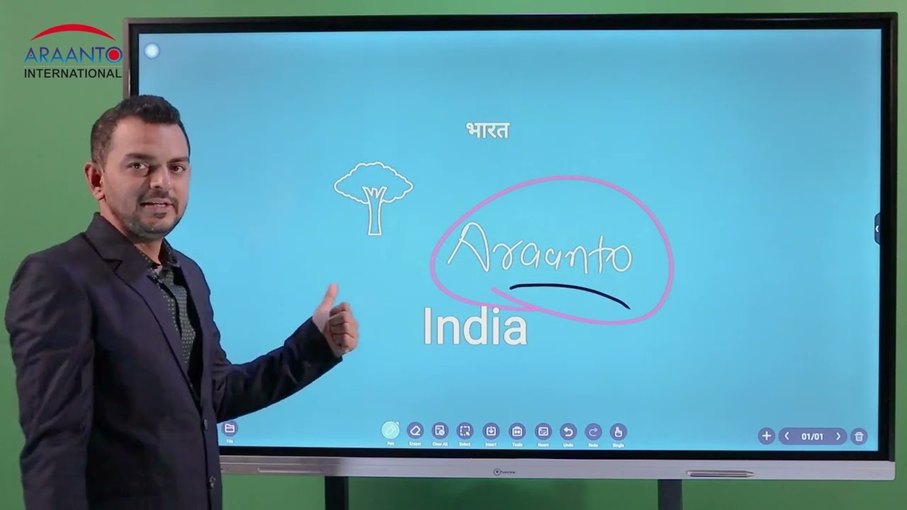 Android 13 Interactive Flat Panel | Trueview | Araanto Interanational