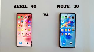 infinix Zero 40 vs infinix Note 30 | Speed Test