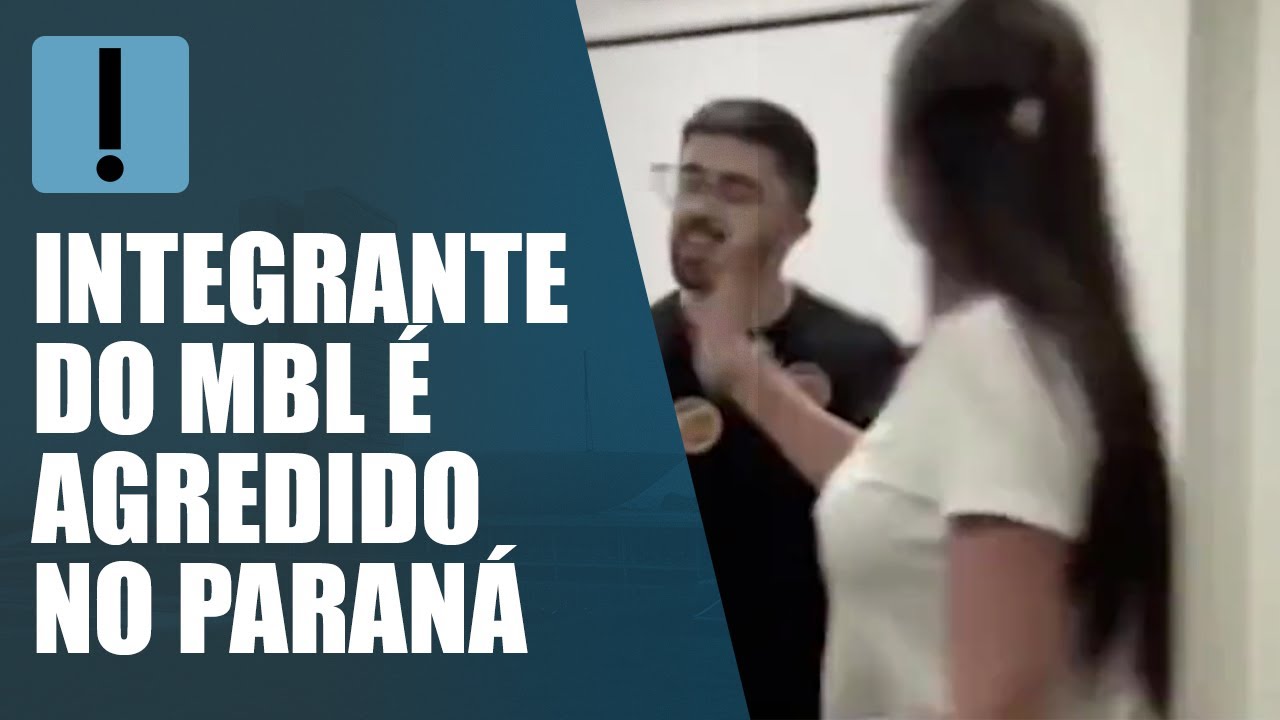 Mulher de deputado no Paraná agride integrante do MBL durante evento de campanha