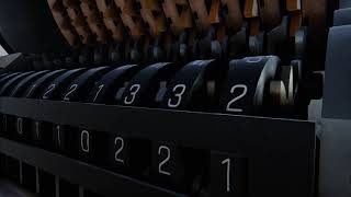 Mechanical Calculator - Unity (HDRP) Project #megapolyart