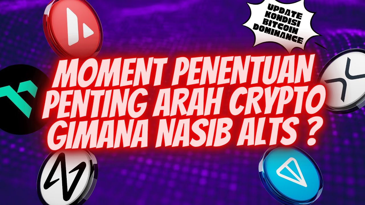 CRYPTO KONDISI KRITIS MENUJU WEEKLY CLOSE ! PENENTUAN BREAKDOWN SUPPORT BITCOIN SANGAT PENTING !