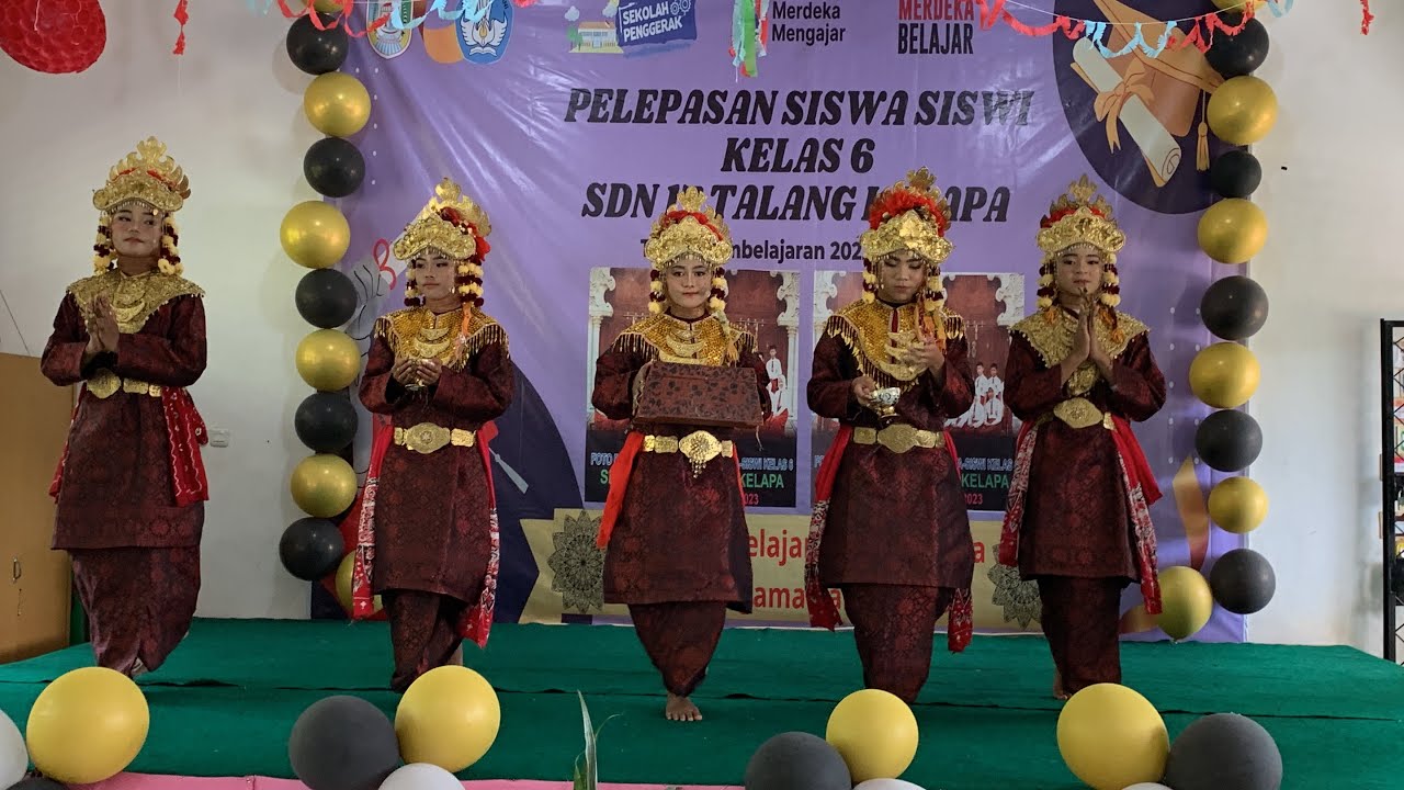 Tari Sambut Sedulang Setudung SDN 17 TALANG KELAPA