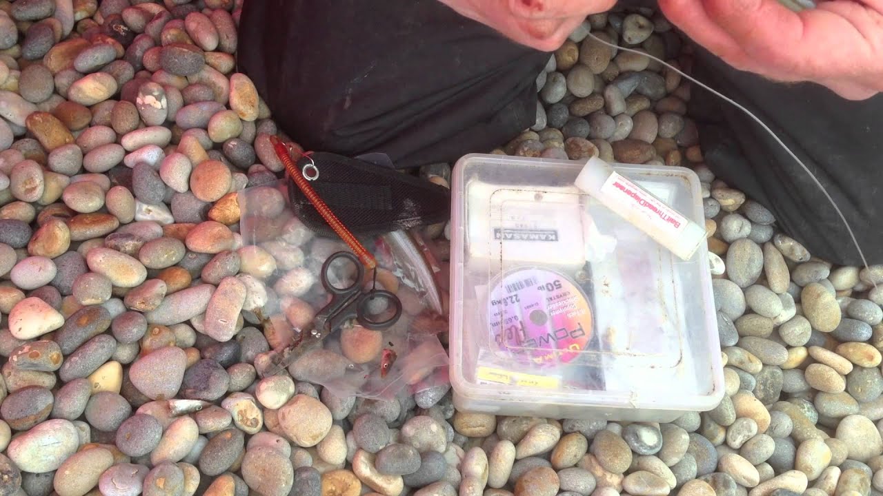 Sandee Rigs How to rig & hook a Sandeel - YouTube