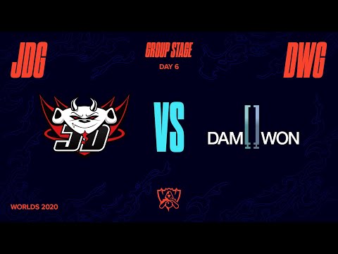 JDG vs DWG | Worlds Group Stage Day 6 | JD Gaming vs DAMWON Gaming (2020)
