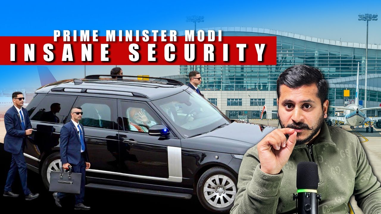 How India’s PM Travels ✈️| Secret Security 