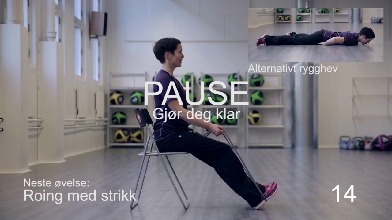 Tren hjemme: Dine 30 trimprogram - nivå 1 (lett belastning)