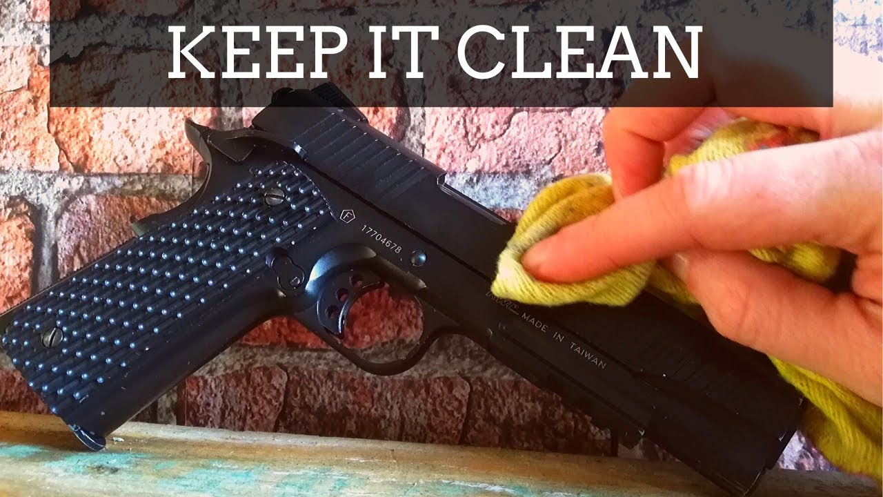 Airsoft Gas Pistol Maintenance (How to) YouTube
