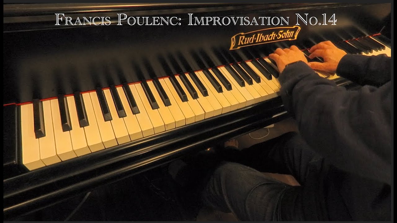 プーランク: 即興曲 第14番, Poulenc: Improvisation n°14 (1958