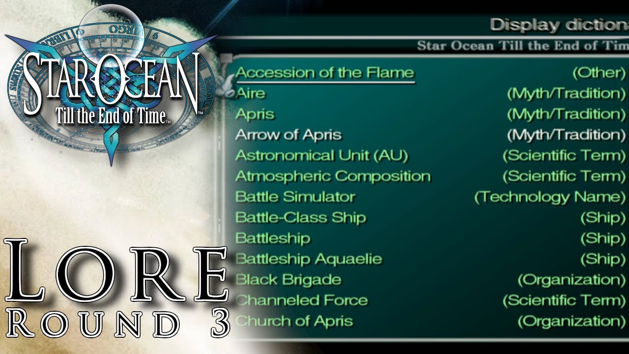 More Lore | Star Ocean: Till The End of Time [BLIND] Let’s Play, Round 3