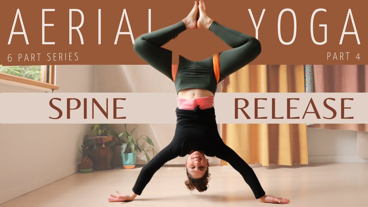 Beginner Aerial Yoga | Day 4 of 6 - ARCH TRAP | Relieve Your Spine