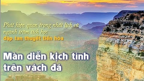 Màn trình diễn kịch tính trên vách đá - Phát hiện quan trọng nhất lịch sử ngành trầm tích học.