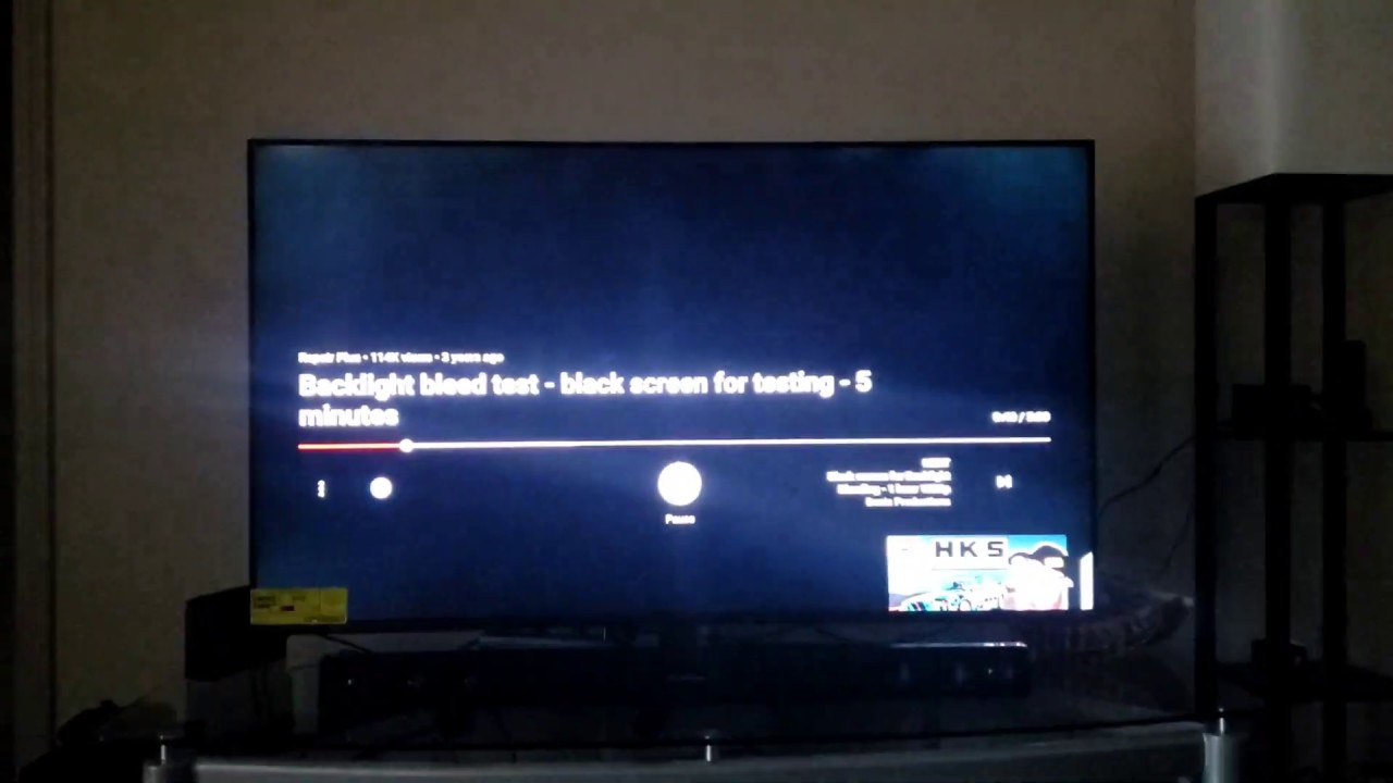 LG Nano Cell TV - Black Level Performance - YouTube