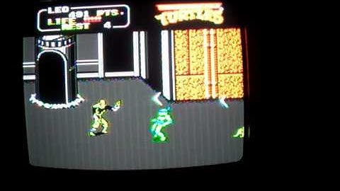 Teenage Mutant Ninja Turtles 2 Arcade Game part (3/4)