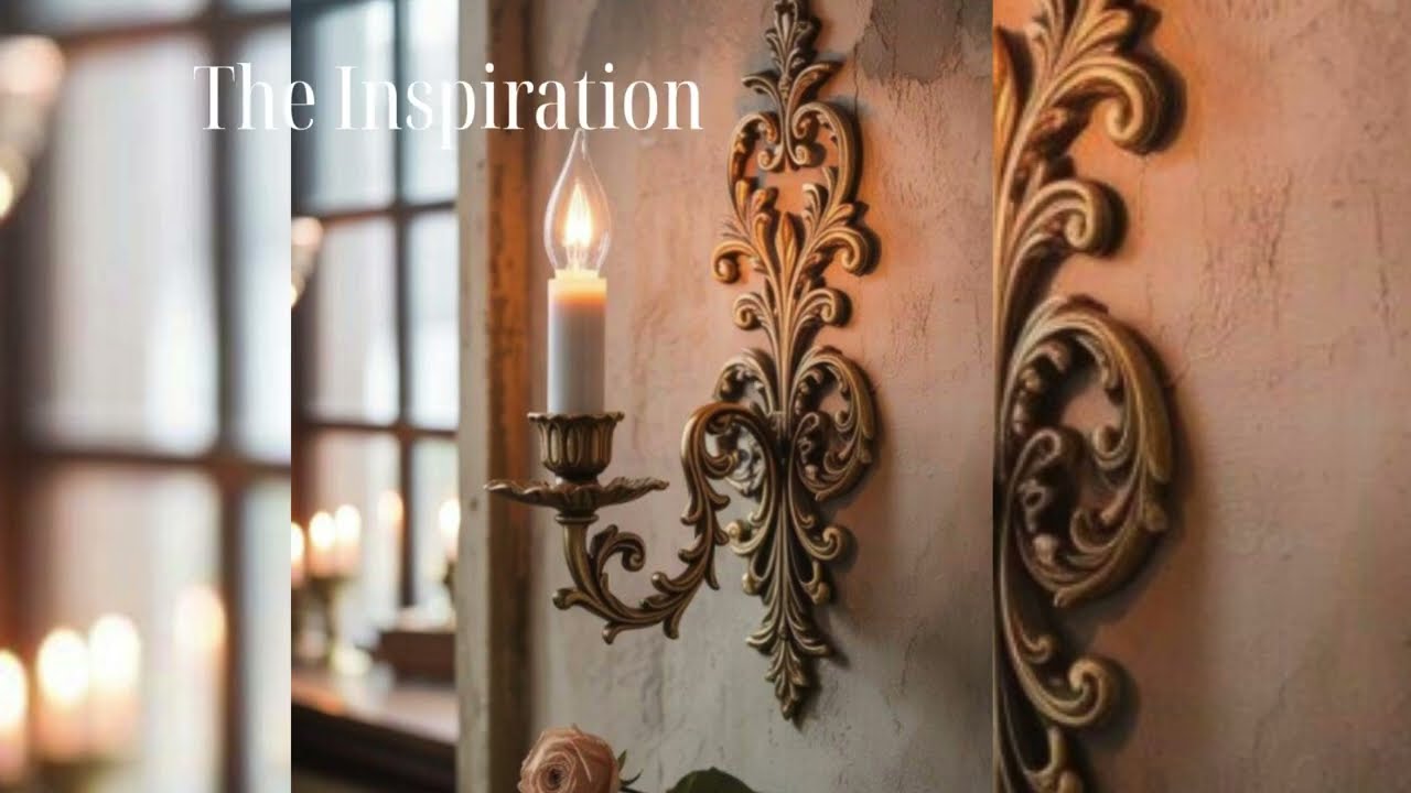 Wall candle holders set of 2