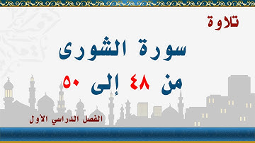 سورة الشورى من 48 إلى 50