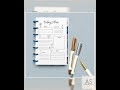 Happy Planner Printable: Today's Plan, Mini &amp; Classic Sizes (Instant Download)