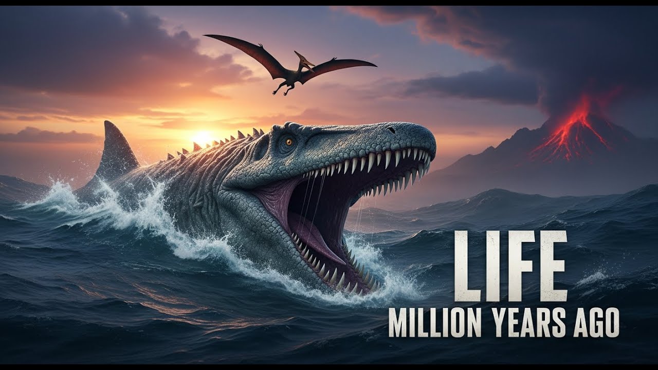 witness the reign life million years ago prehistoric monsters that ...