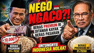 SO CRAZY! MALAYSIA WANTS INDONESIAN PREMIUM RICE AT BULK PRICES #reaction