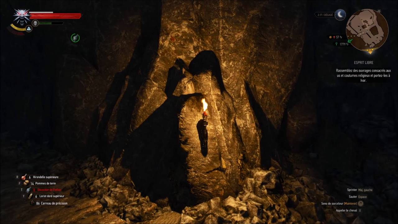 The Witcher 3 La Fosse aux Diables / Devil's Pit YouTube