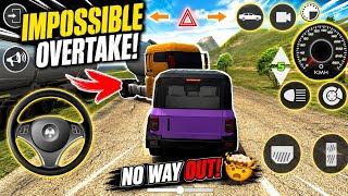 🔥IMPOSSIBLE OVERTAKE CHALLENGE 🚛💥DANGEROUS ROAD STUNT 😨MONSTER TRUCK VS MINI CAR 🚚 screenshot 3
