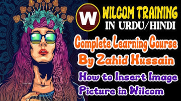 Wilcom Tutorials/How to Insert Image/Picture in Wilcom And Toolbar #wilcome4 #wilcom #tutorial