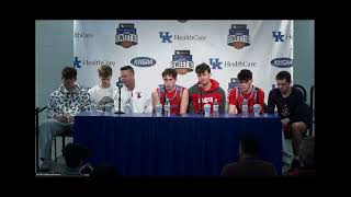 2025 UK HealthCare Boys' Sweet 16® Postgame Press Conference Ashland Blazer vs. Calloway County