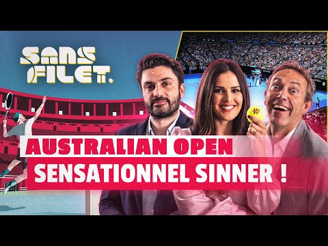 🎾 Australian Open : Sinner domine Djokovic ! (Sans Filet)