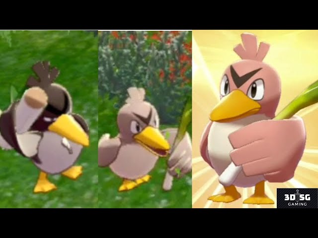 LIVE] Shiny Galarian Farfetch'd after 1,529 encounters in Pokémon