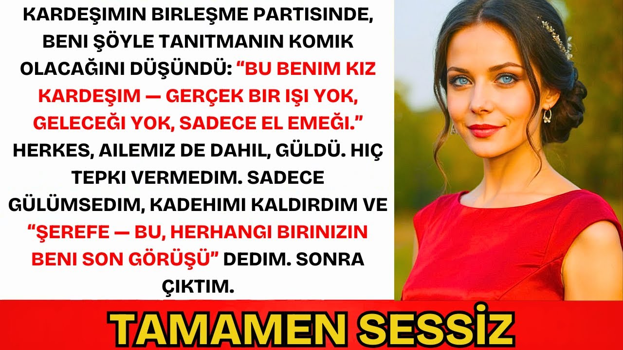 Kardeşimin Partisinde Ailem Tarafından Alay Edildim — Cahil Ve Değersiz Dediler...