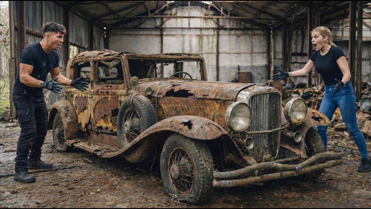 Hidden for 95 Years! Duesenberg Car Barn Find Brought Back to Life | FULL Restoration