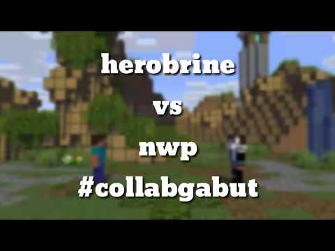 #collabgabut | herobrine vs nwp animation minecraft