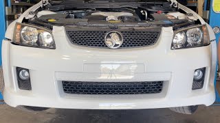Commodore VE Omega SSV bumper upgrade