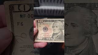 $10 star note with repeat numbers