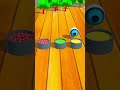 Color Changing Eyeballs Jump Into Mystery Water! 👀🌈 #shorts